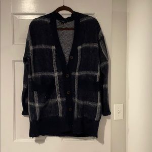 Jcrew plaid cardigan